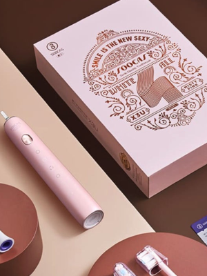 фото Электрическая ультразвуковая зубная щетка Xiaomi Soocas X3U Limited Edition Facial Белый