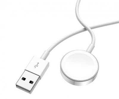 фото Устройство зарядное беспроводное HOCO, CW16, iWatch, для Apple Watch, 1000mA, пластик, цвет: белый