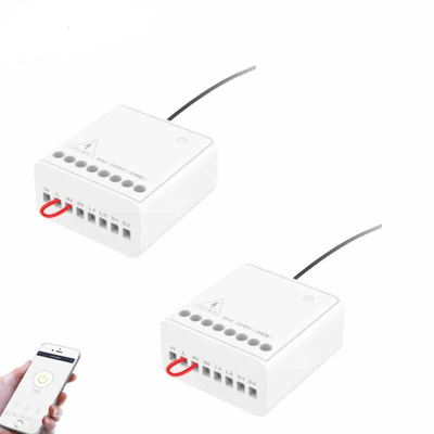 фото Беспроводное реле Xiaomi Aqara Wireless Relay двухканальное (LLKZMK11LM)