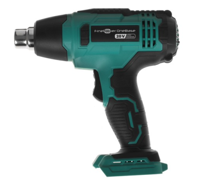 фото Фен строительный FinePower OneBase CHG550 (800 об/мин ,550 С ° ,20В, без АКБ)