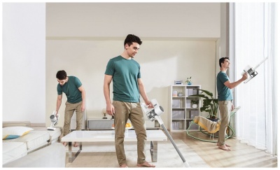 фото Вертикальный Беспроводной пылесос Xiaomi Dreame T10