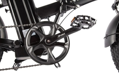 фото Электровелосипед Велогибрид VOLTECO CYBER (Черно-оранжевый-2170)