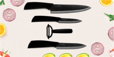 фото Набор ножей Xiaomi Huo Hou Heat Knife Set 4шт