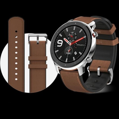 фото Смарт часы Amazfit GTR 47mm Stainless steel, Серебристый