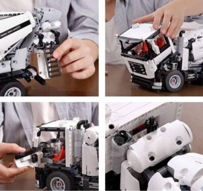 фото Конструктор Xiaomi MITU Engineering Mixer Truck GCJBJ01IQI