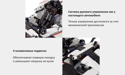 фото Умный конструктор Болид Xiaomi Building Blocks D3 Race
