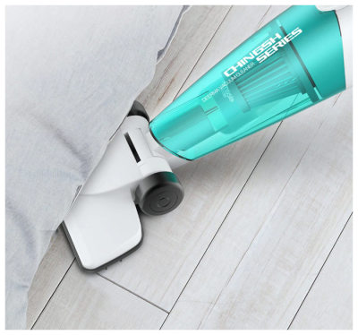 фото Проводной вертикальный пылесос Xiaomi Deerma DX118С Синий