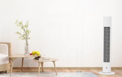 фото Вентилятор Xiaomi Mijia DC Inverter Tower Fan белый фото Вентилятор Xiaomi Mijia DC Inverter Tower Fan белый