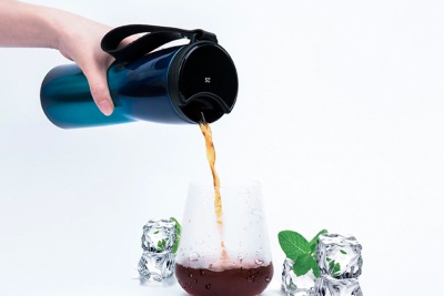 фото Термокружка Xiaomi Kiss Kiss Fish OLED Синий