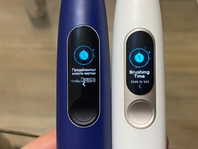 фото Электрическая зубная щётка Oclean X Pro Purple