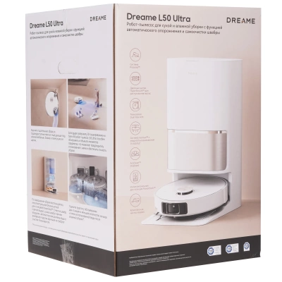 фото Робот-пылесос Dreame L50 Ultra CE Белый