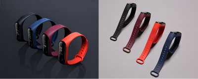 фото Фитнес-браслет Xiaomi Mi Band 4, бордовый