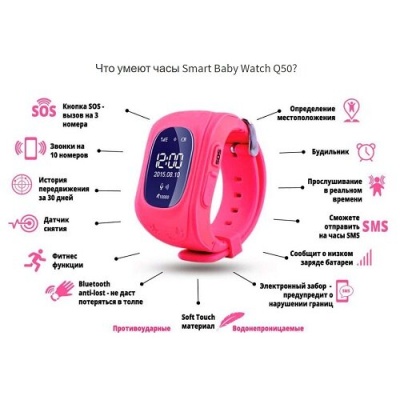 фото Детские умные часы Smart Baby Watch Q50