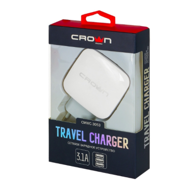 фото СЗУ 3 USB 3.1A Max Crown CMWC-3053