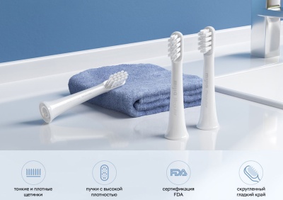 фото Сменная насадка для электрической зубной щётки Xiaomi Mijia T100 1шт