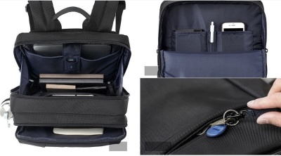 фото Бизнес рюкзак Xiaomi 90 Points Classic Business Backpack (Черный)