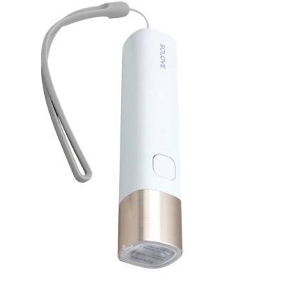 фото Портативный фонарик Xiaomi Solove X3 Portable Flashlight Power Bank White