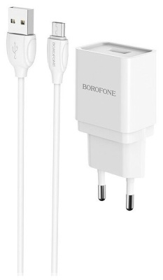 фото СЗУ Borofon BA19A +Кабель MicroUSB