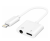 фото Переходник для наушников iPhone/iPad 3.5mm на 2 разъёма 3.5mm