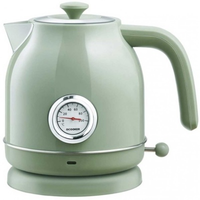 фото Чайник Xiaomi Qcooker Electric Kettle с температурным датчиком зеленый