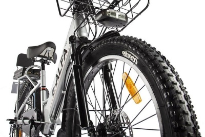 фото Электровелосипед Велогибрид GREEN CITY e-ALFA Fat (Коричневый-2162)