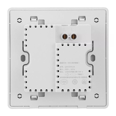 фото Умный выключатель Xiaomi Aqara Wall Switch ( Одинарный без нулевой линии)