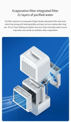 фото Увлажнитель (мойка) воздуха Xiaomi Deerma Non-fog Humidifier CT500