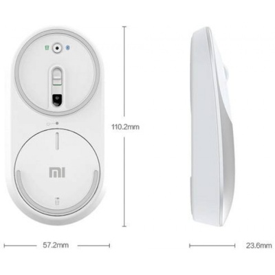 фото Беспроводная мышь Xiaomi Mi Portable Mouse Bluetooth серебристый
