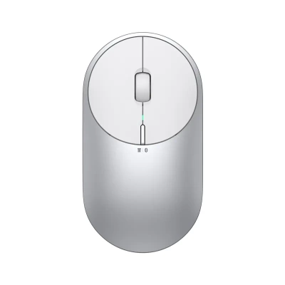 фото Беспроводная оптическая мышь Xiaomi Mi Portable Mouse 2 Silver (BXSBMW02)
