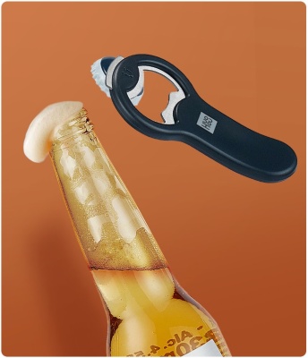 фото Открывашка для бутылок Xiaomi HuoHou Wine Bottle Beer Cans Opener Black (HU0092)