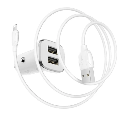 фото АЗУ Borofone\Maimi 12w 2.4a + кабель Lightning