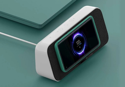 фото Колонка с функцией беспроводной зарядки Xiaomi Wireless Charge Bluetooth Speaker
