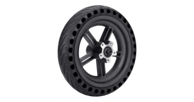 фото Колесо в сборе для Xiaomi M365 (Лититая покрышка перф.)