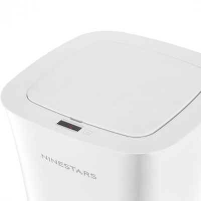 фото Мусорное ведро Xiaomi Ninestars Waterproof Trash Can 10L White (Белый)