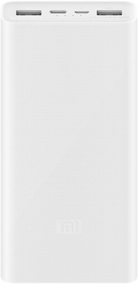фото Внешний аккумулятор Xiaomi Power Bank 3 (20000 mAh, белый)