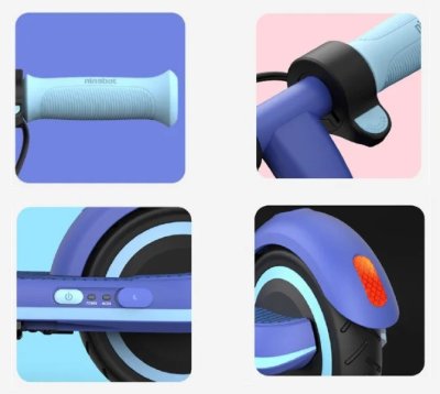 фото Детский электросамокат Ninebot Kickscooter Zing E8 Синий