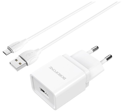 фото СЗУ Borofon BA19A +Кабель MicroUSB