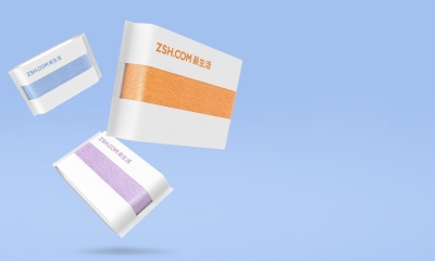 фото Полотенце для лица, рук Xiaomi ZSH, Хлопок, 33x76 см, оранжевый