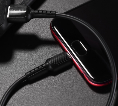 фото Кабель MicroUSB BOROFONE BX16 (чёрный/белый) фото Кабель MicroUSB BOROFONE BX16 (чёрный/белый)