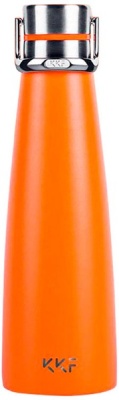 фото Термос Xiaomi Kiss Kiss Fish KKF Insulation Cup с OLED-дисплеем 475 мл оранжевый