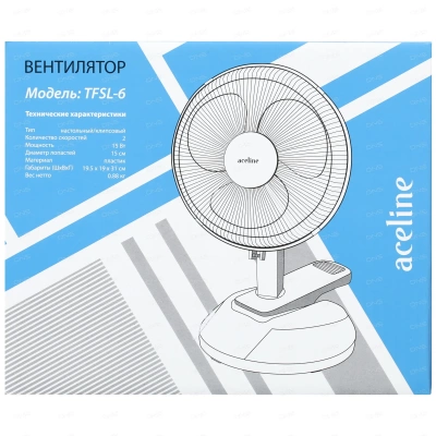 фото Вентилятор Aceline TFSL-6 (белый)