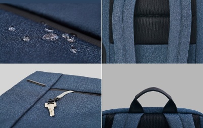 фото Рюкзак Xiaomi 90 Points Classic Business Backpack (синий)