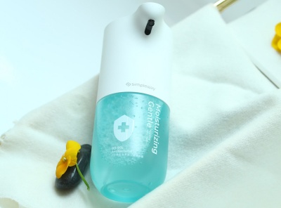 фото Сенсорный дозатор для жидкого мыла Xiaomi simple automatic soap dispenser kit