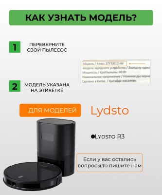 фото Воздушный фильтр для робот пылесоса Xiaomi Lydsto R3