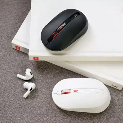 фото Мышь Xiaomi Miiiw Wireless Mouse Silent MWMM01 (чёрная/белая)