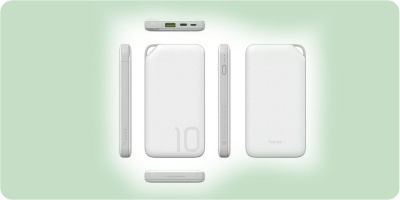 фото Внешний Аккумулятор Honor Power Bank 10000 mAh White (AP08L)