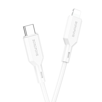 фото Кабель Lightning Borofone  BX70 Lightning 8-pin (белый)