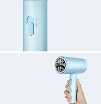 фото Фен для волос Xiaomi SMATE Hair Dryer SH-1802 (голубой)