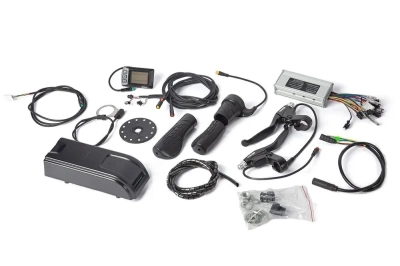 фото КОМПЛЕКТ Eltreco 48V 350W LCD 26" передний + АКБ 48V 10А/ч (HL)