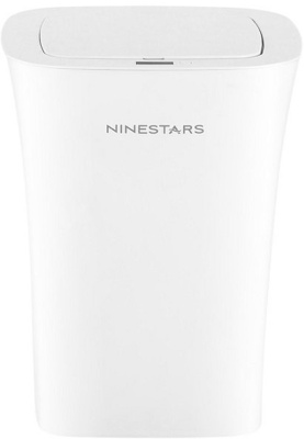 фото Мусорное ведро Xiaomi Ninestars Waterproof Trash Can 10L White (Белый)